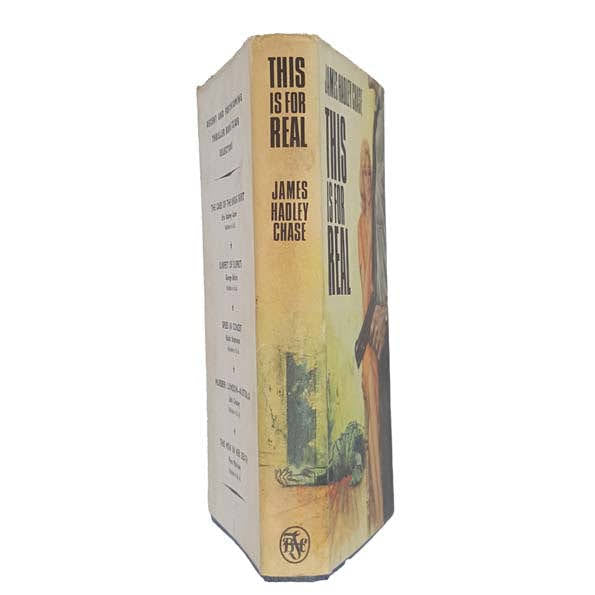 This is For Real by James Hadley Chase - Thriller Book Club, 1965