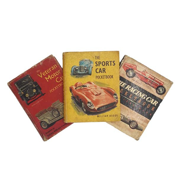 Motor Car, Sports Car, Racing Car Pocketbooks - First Editions, B. T. Batsford Ltd., 1961-3
