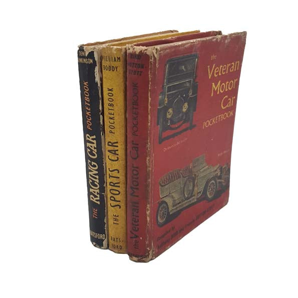 Motor Car, Sports Car, Racing Car Pocketbooks - First Editions, B. T. Batsford Ltd., 1961-3