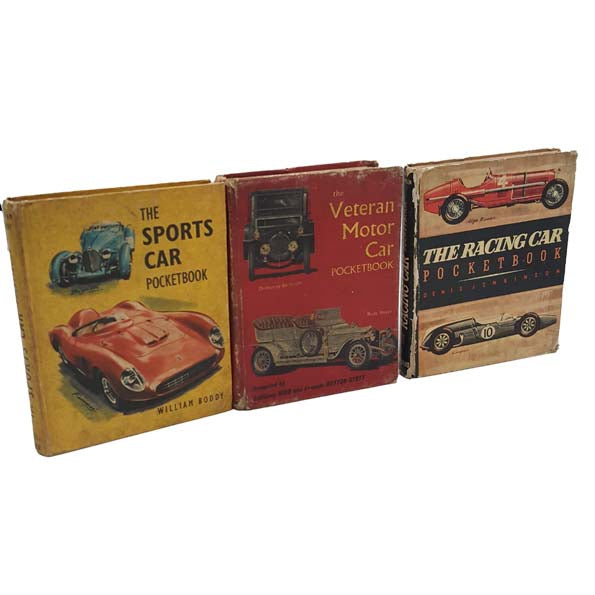 Motor Car, Sports Car, Racing Car Pocketbooks - First Editions, B. T. Batsford Ltd., 1961-3
