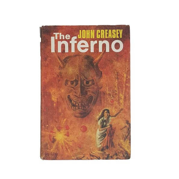 The Inferno by John Creasey - Thriller Book Club, 1965