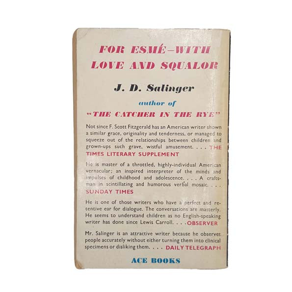 For Esme with Love &amp; Squalor by J. D. Salinger - Harborough Publishing, 1960