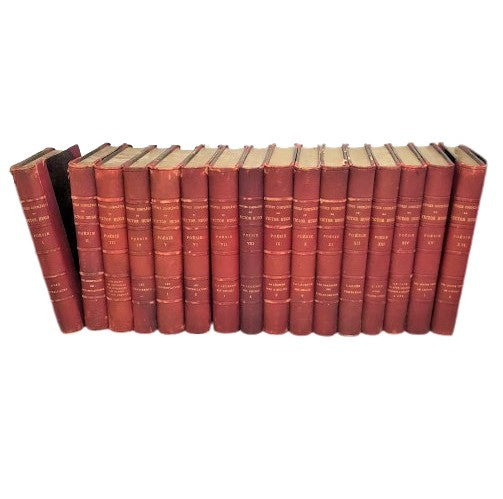 Victor Hugo's Collected Works, 1881-2 - 39 Volumes in French