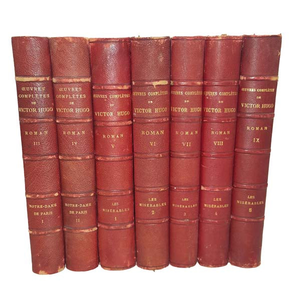 Victor Hugo's Collected Works, 1881-2 - 39 Volumes in French