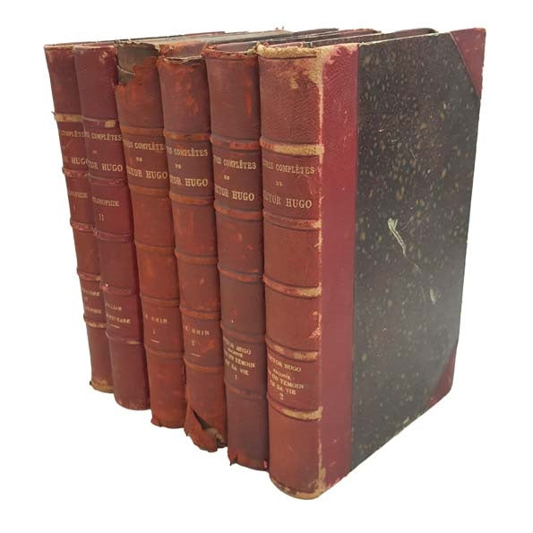 Victor Hugo's Collected Works, 1881-2 - 39 Volumes in French