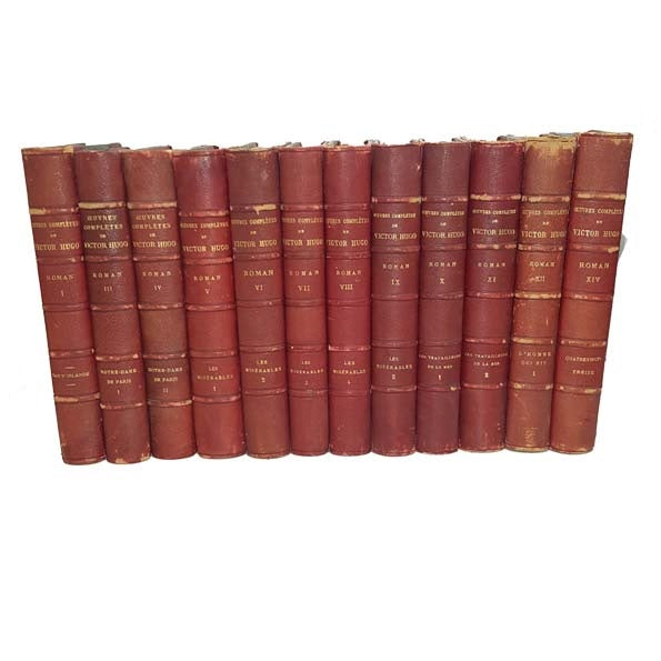 Victor Hugo's Collected Works, 1881-2 - 39 Volumes in French