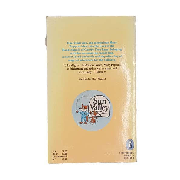 Mary Poppins by P. L. Travers - Puffin, 1984