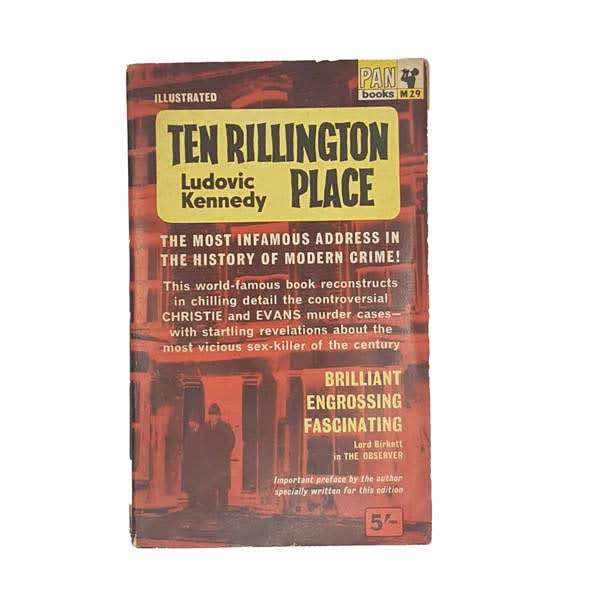 Ten Rillington Place by Ludovic Kennedy - Pan Books, 1961