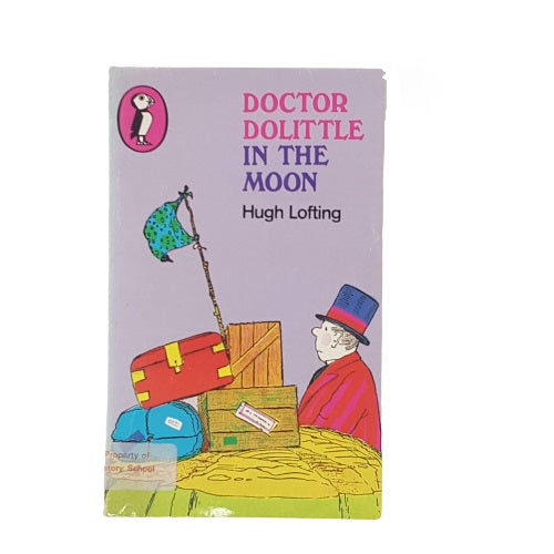 Doctor Dolittle in the Moon by Hugh Lofting - Puffin, 1981