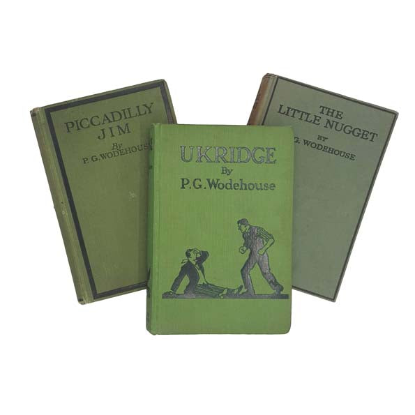 A Trio of Green Books by P.G. Wodehouse - Herbert Jenkins