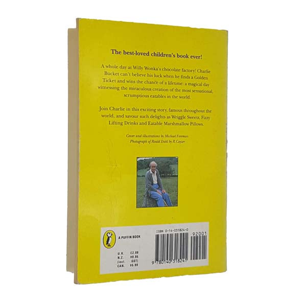 Roald Dahl&#39;s Charlie and the Chocolate Factory - Puffin 1985