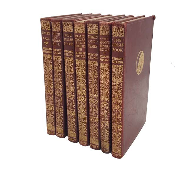 Rudyard Kipling Collected Works - Macmillan, c.1920 (23 Books)