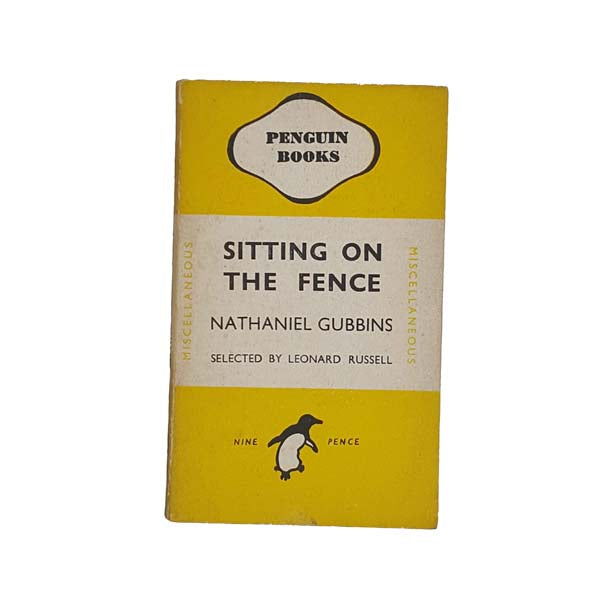 Sitting on the Fence by Nathaniel Gubbins - Penguin 1944