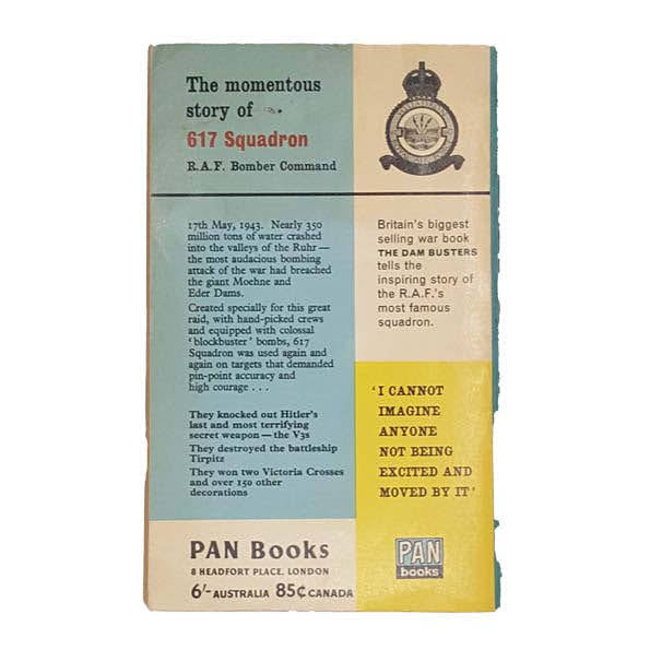 The Dam Busters by Paul Brickhill - Pan Books, 1965