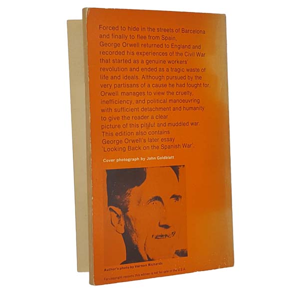 George Orwell's Homage to Catalonia - Penguin 1966