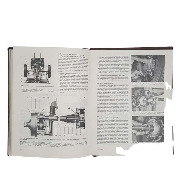 Workshop Manual for the Volkswagen 1200, 1500 Transporter, 1954-67