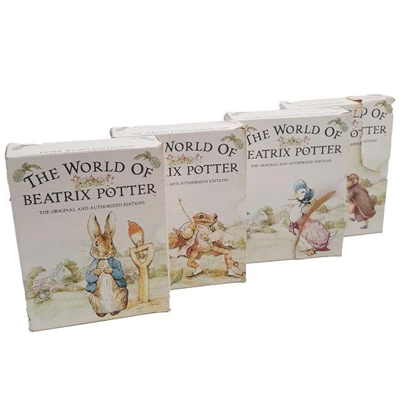 Collect The World of Beatrix Potter - Peter Rabbit, Jeremy Fisher, Jemima Puddle-Duck, Johnny Town-Mouse