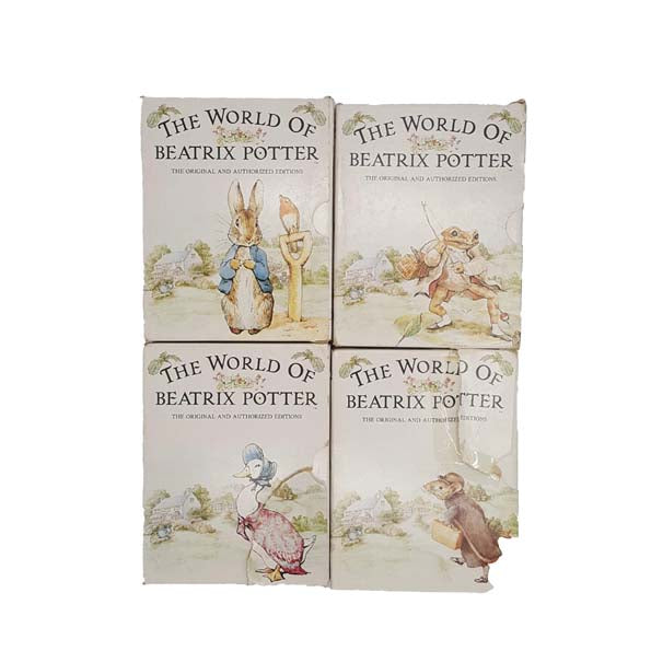 Collect The World of Beatrix Potter - Peter Rabbit, Jeremy Fisher, Jemima Puddle-Duck, Johnny Town-Mouse