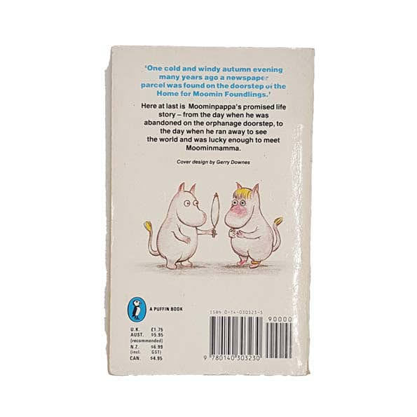 The Exploits of Moominpappa by Tove Jansson - Puffin, 1988