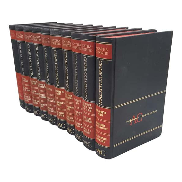 Agatha Christie Crime Collection - 10 Books - Hamlyn, c.1970