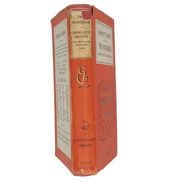 The Professor by Charlotte Brontë - Everyman, 1954