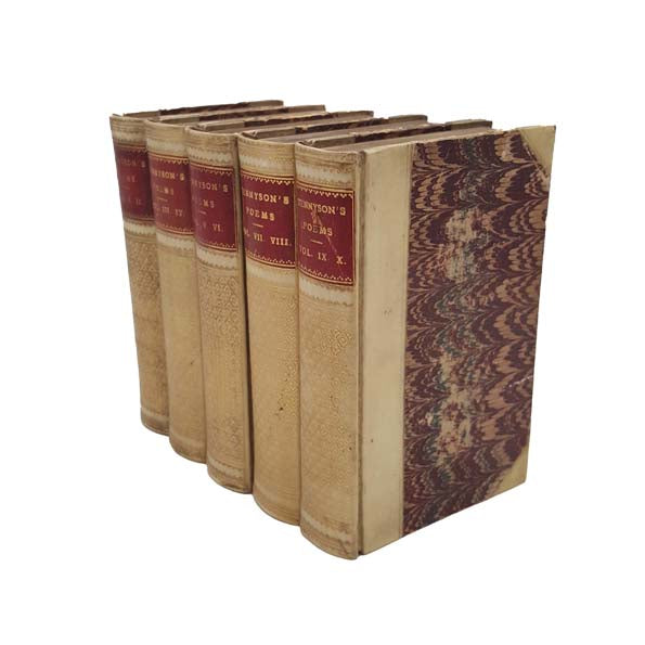 The Poetical Works of Alfred Tennyson in 10 Volumes, 1878