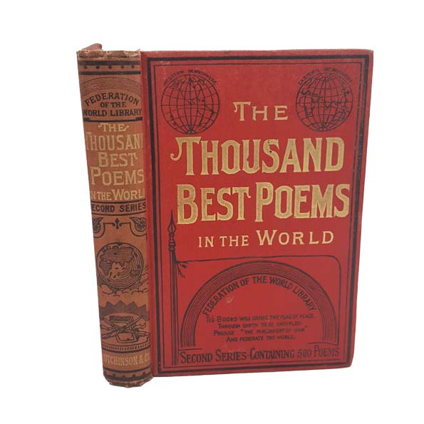 The Thousand Best Poems in the World selected by Ernest Hope