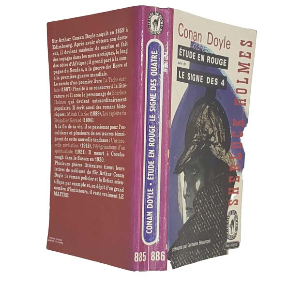 Arthur Conan Doyle's Étude en Rouge &amp; Le Signe des Quatre - Laffont, 1956