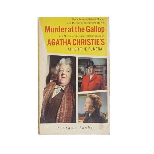 After the Funeral by Agatha Christie - Fontana Books, 1963