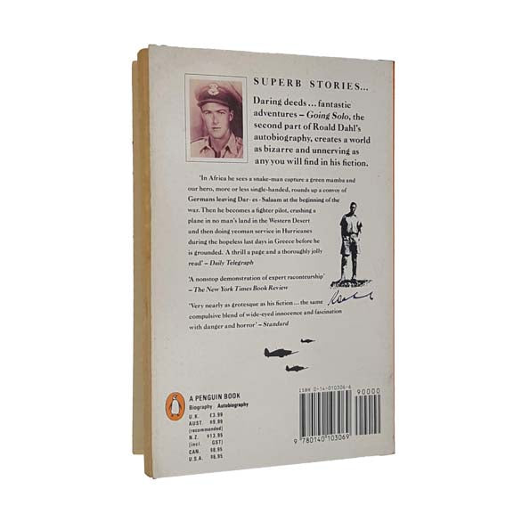 Roald Dahl's Going Solo - Penguin 1987