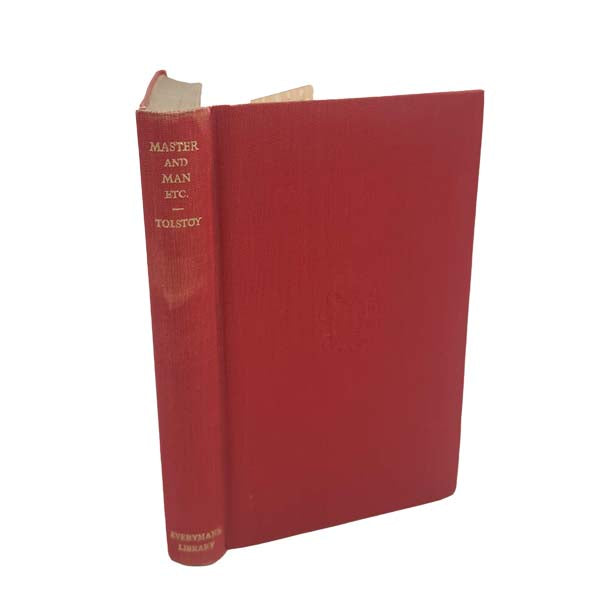 Count Leo Tolstoy's Master and Man - Dent, 1946