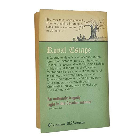 Georgette Heyer's Royal Escape - Pan Books 1965