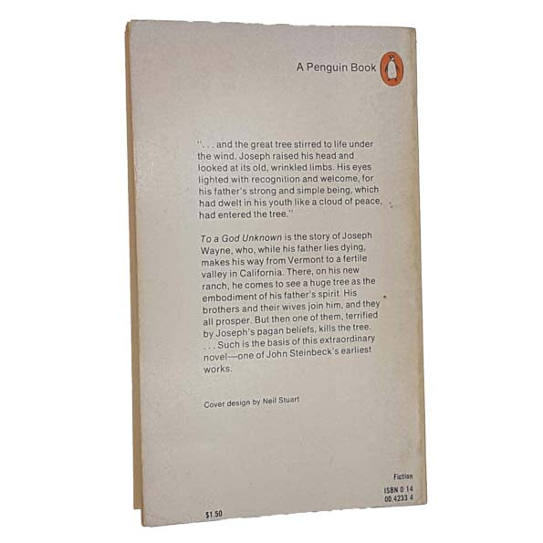 John Steinbeck's To a God Unknown - Penguin 1976