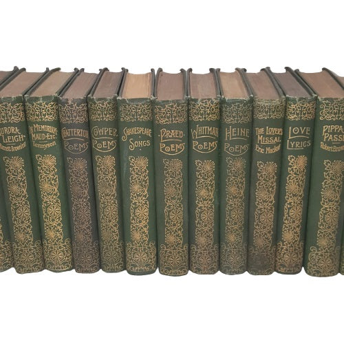 16-Book Decorative Collection of Poetry