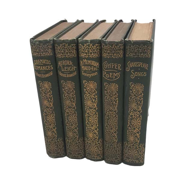 16-Book Decorative Collection of Poetry