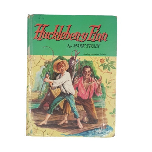 Huckleberry Finn by Mark Twain - Whitman, 1955