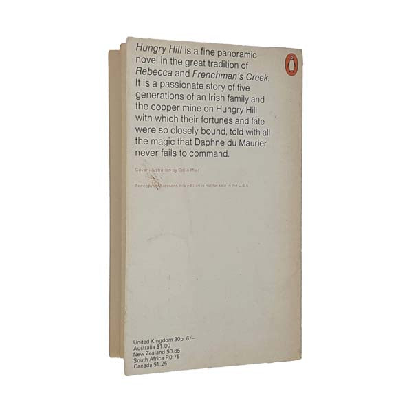 Daphne du Maurier's Hungry Hill - Penguin 1969