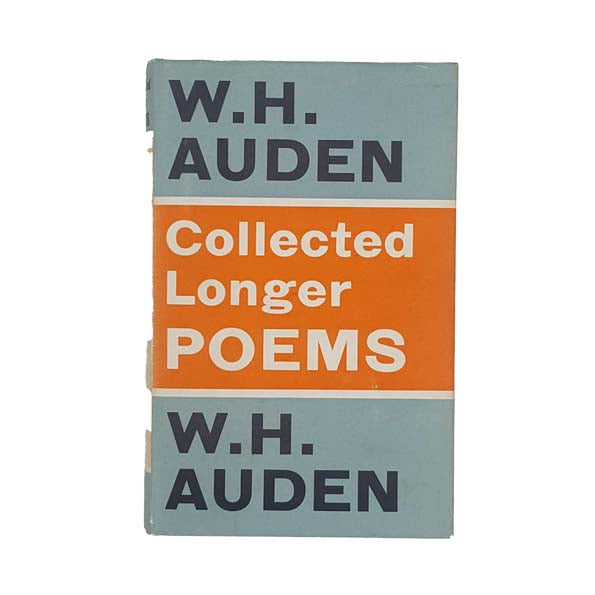 Collected Longer Poems of W. H. Auden - Faber 1968, first edition