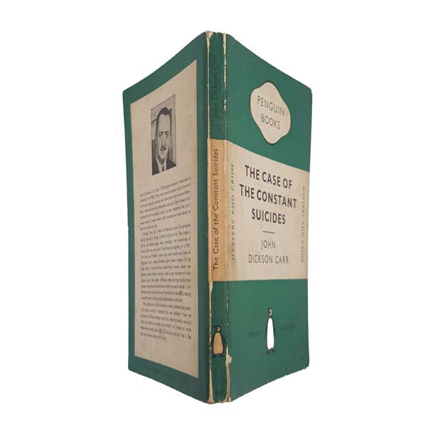 John Dickson Carr's The Case of The Constant Suicides - Penguin, 1953