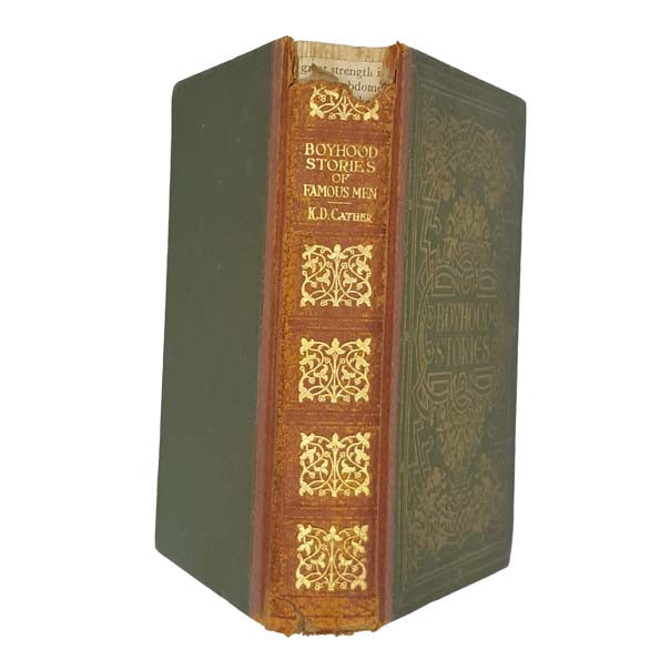 Boyhood Stories of Famous Men by K. D. Carter - Harrap 1929