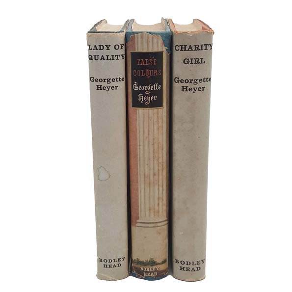 Georgette Heyer Collected Works (3 Books) The Bodley Head, 1963-72