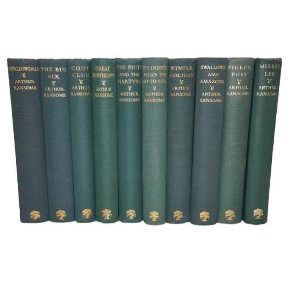Arthur Ransome's Swallows and Amazons Series - (10 Books) Jonathan Cape, 1941-7