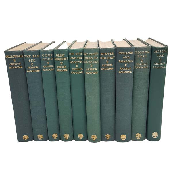 Arthur Ransome's Swallows and Amazons Series - (10 Books) Jonathan Cape, 1941-7