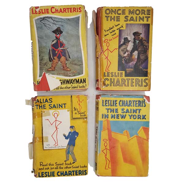 Leslie Charteris' The Saint (4 Book Collection) Hodder and Stoughton