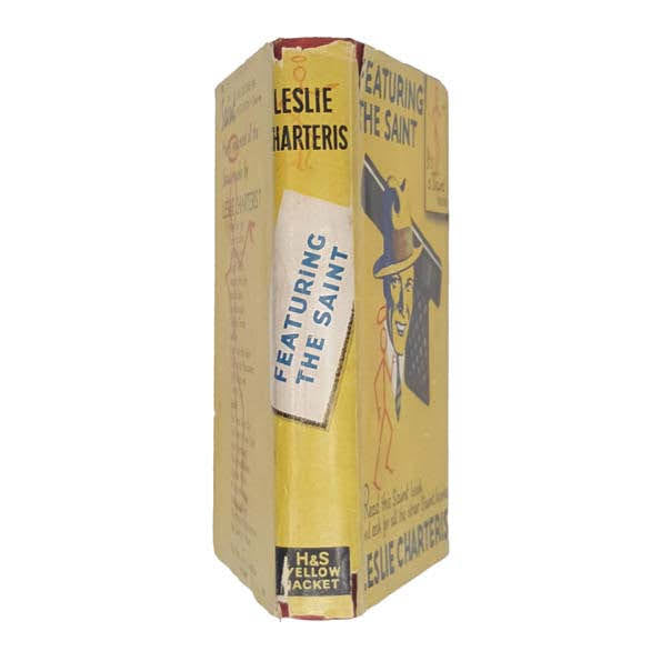 Featuring the Saint by Leslie Charteris - Hodder &amp; Stoughton (Yellow Jacket)