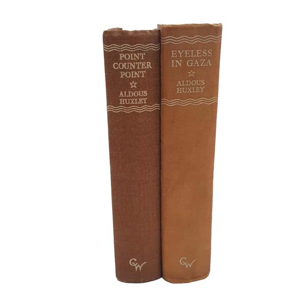 Aldous Huxley's Point Counter Point &amp; Eyeless in Gaza, 1941, 1938