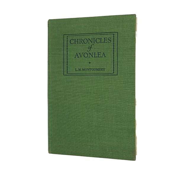 Chronicles of Avonlea by L. M. Montgomery - Harrap 1949