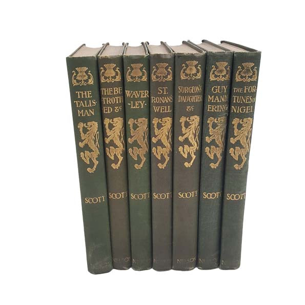 The Works of Sir Walter Scott (7 Books) 1900-1904