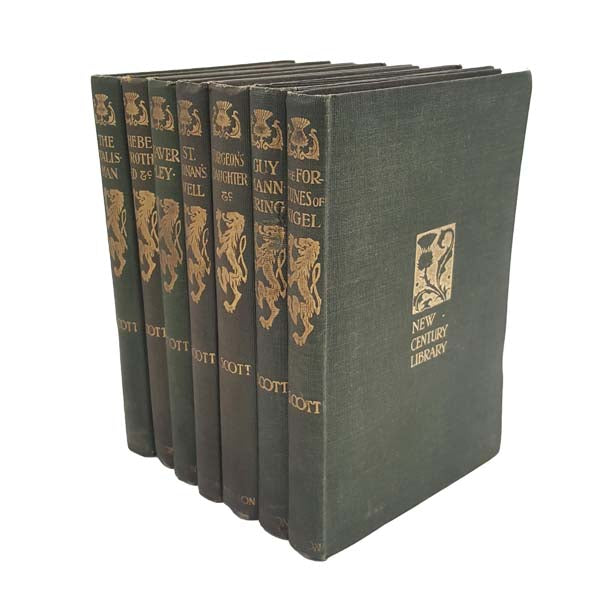 The Works of Sir Walter Scott (7 Books) 1900-1904