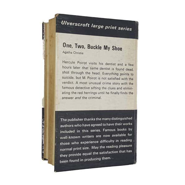 Agatha Christie's One Two Buckle my Shoe - Thorpe, Large Print edition